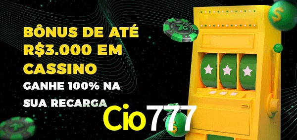 Cio777 melhor bônus de depósito